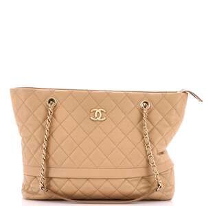 Chanel Rolled Up Tote Quilted Caviar #205256C37B